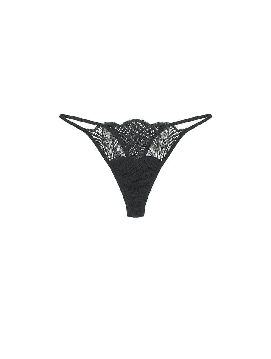 Front of Fleur of England Deilen Thong in g-string style.