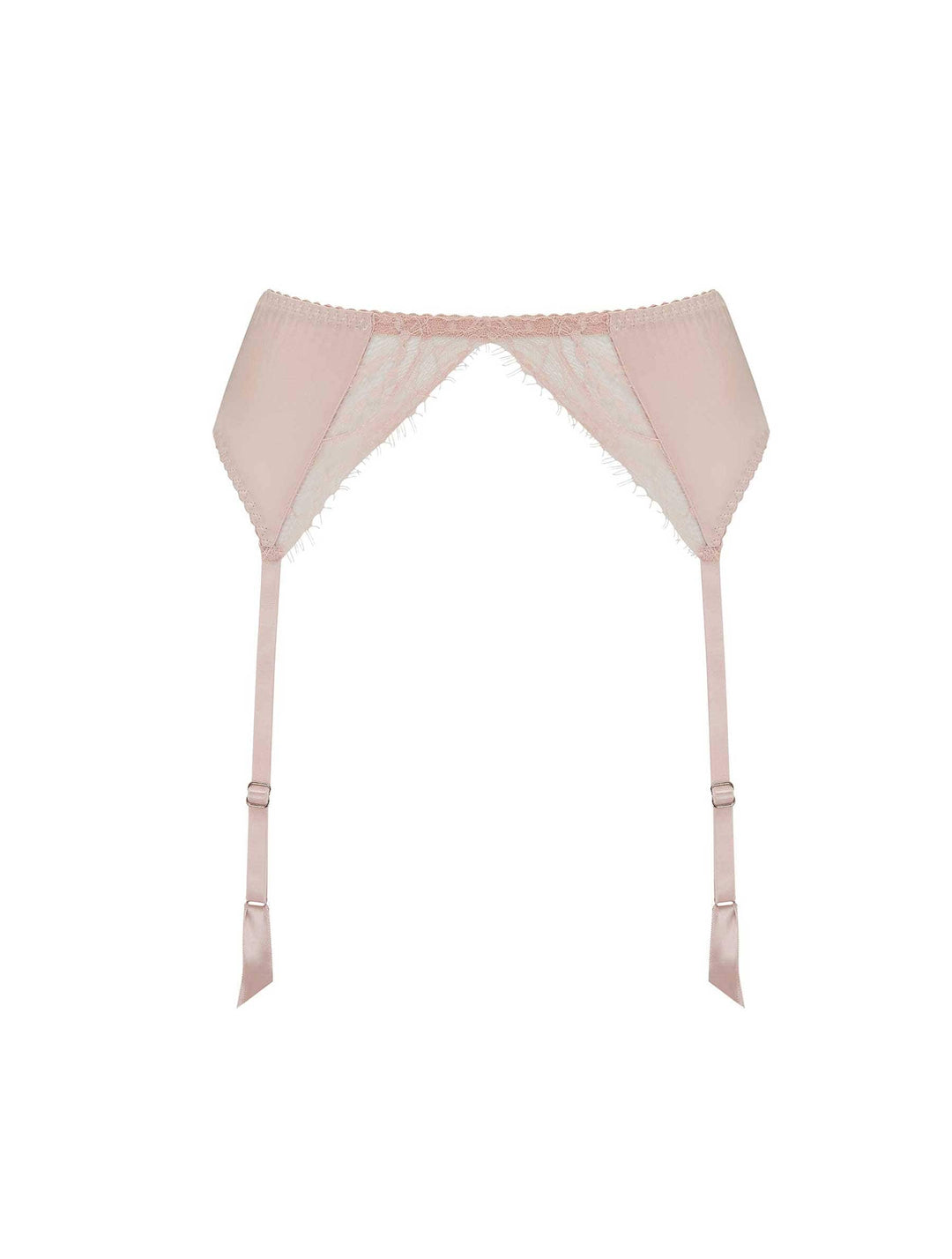 Pink suspender belt best sale