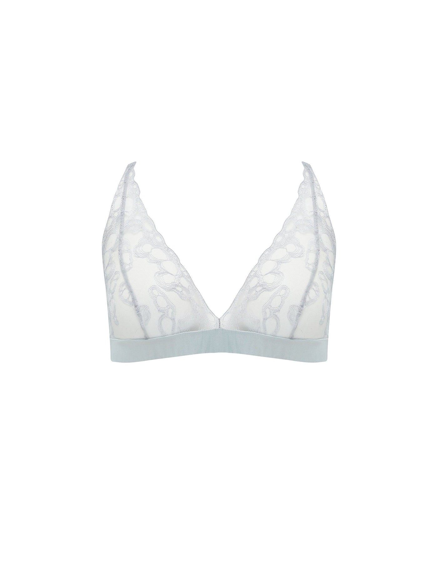 Front of luxury bralette from the Sigrid collection.